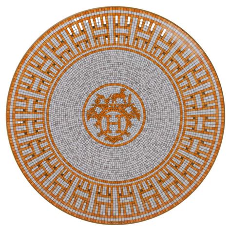 hermes dinnerware sale|hermes mosaique tray.